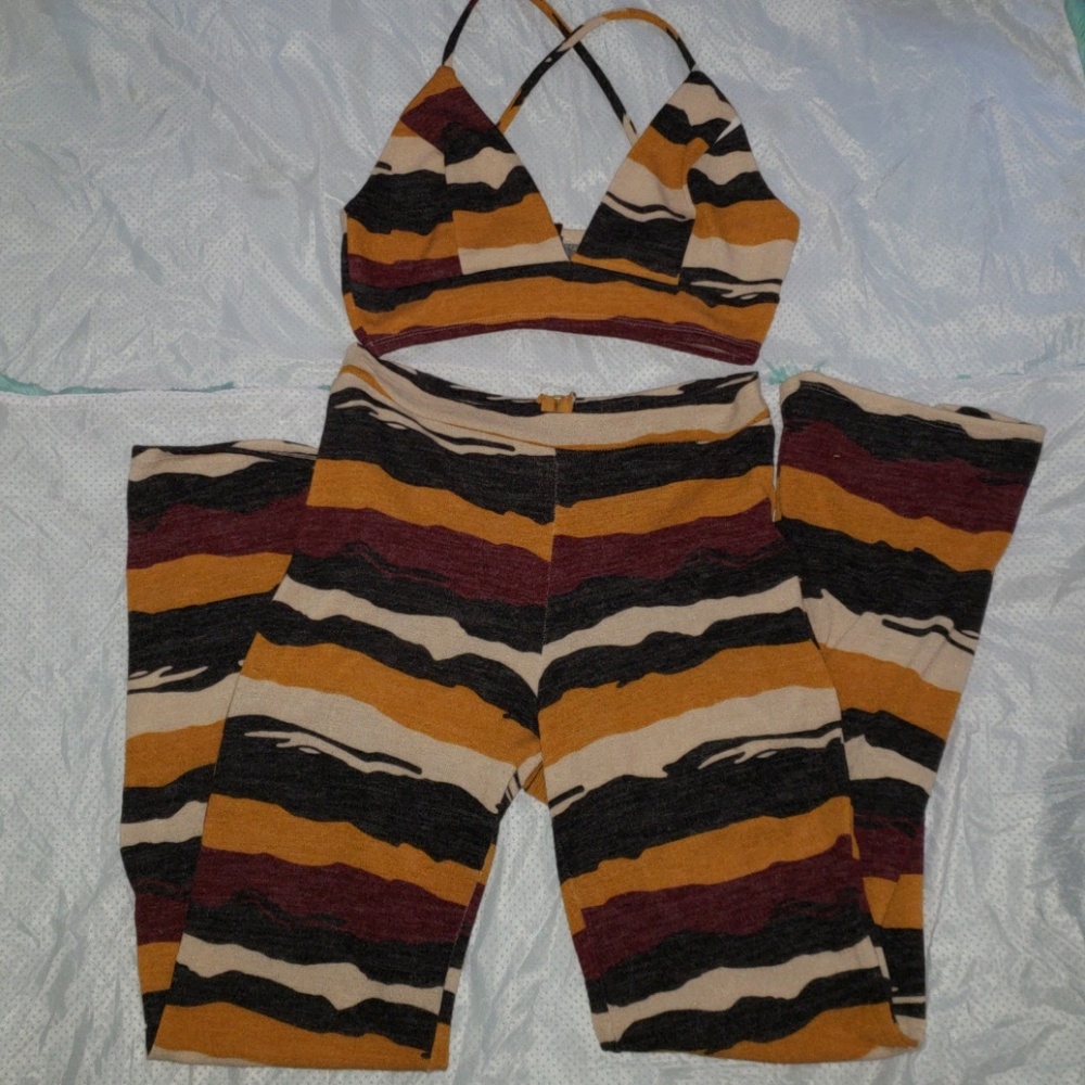 African Print Two Piece Set